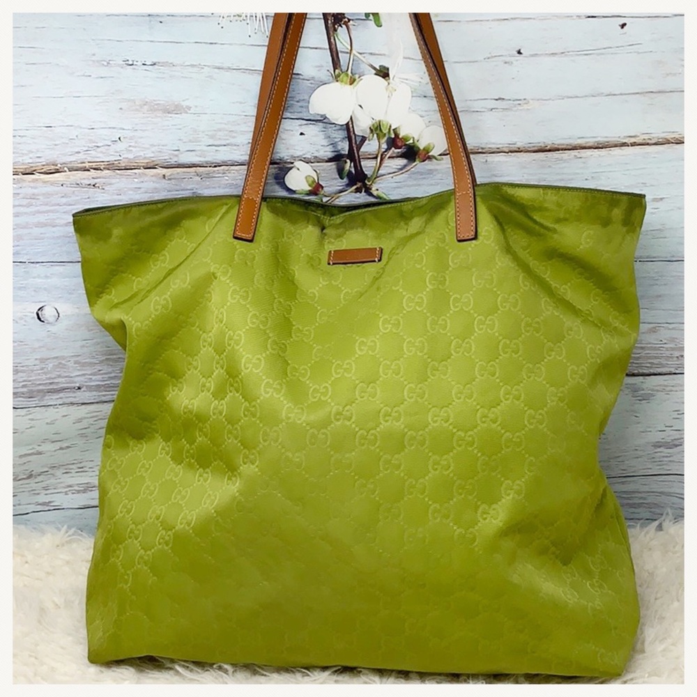 Authentic Gucci GG Monogram Tote Bag